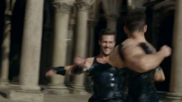 Two wizards sparing - AI