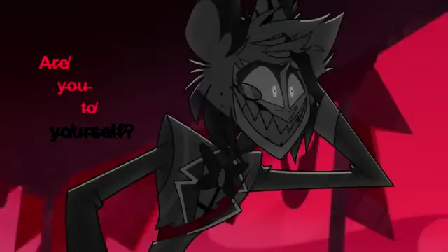 Hazbin Hotel edit - Alastor, You've only met the mask