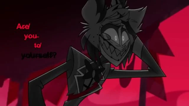 Hazbin Hotel edit - Alastor, You've only met the mask